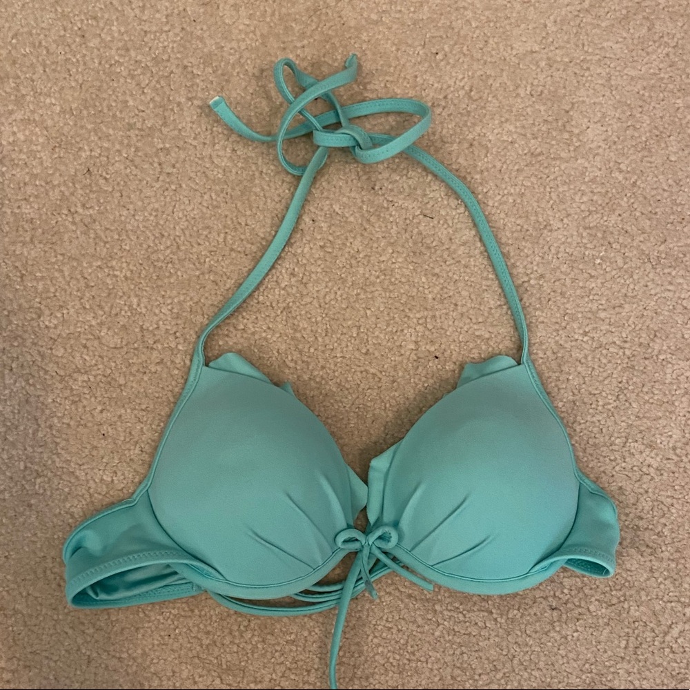 Mint bikini top